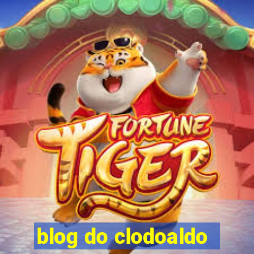 blog do clodoaldo